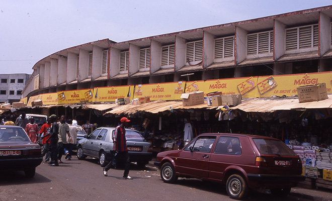 ギニアの市場