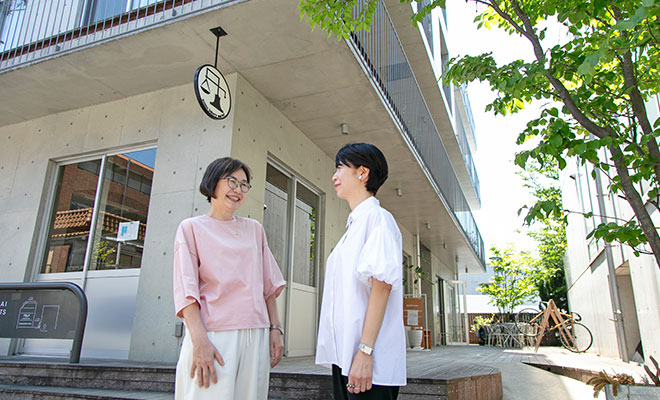 有賀薫さんと駒田由香さん