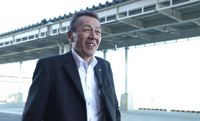 野付漁協の内藤智明さん