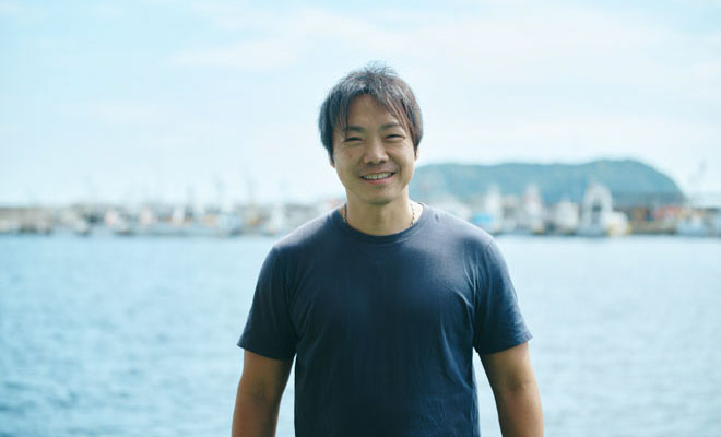 兵庫県漁業協同組合連合会の張伸さん