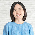 岡根谷さんの笑顔のプロフィール画像