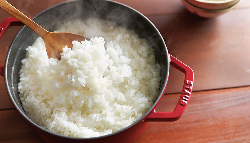 炊きたてのごはん