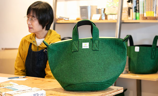 バッグ型のAgriPoucher®コンポスト